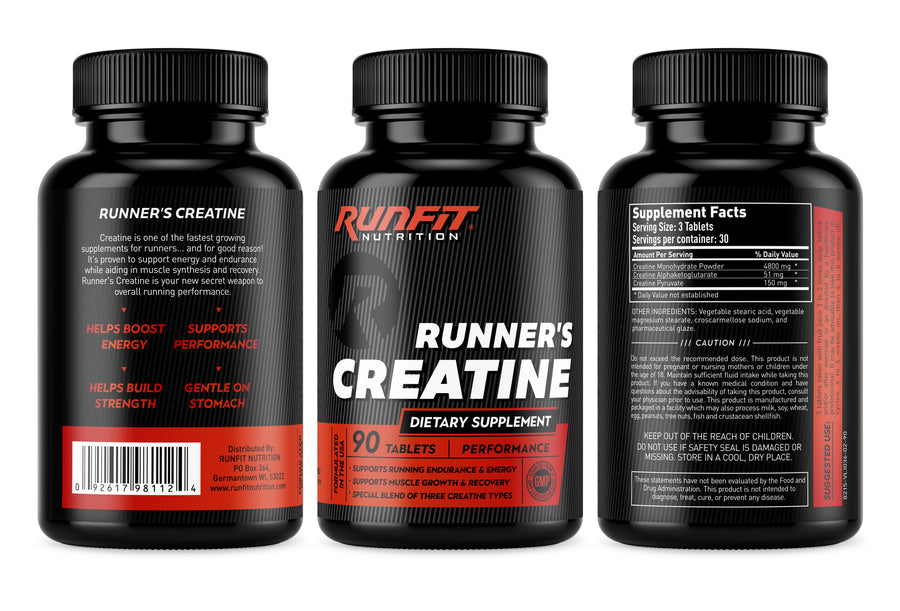 Runner's Creatine - RunFit Nutrition - Creatine for Runners