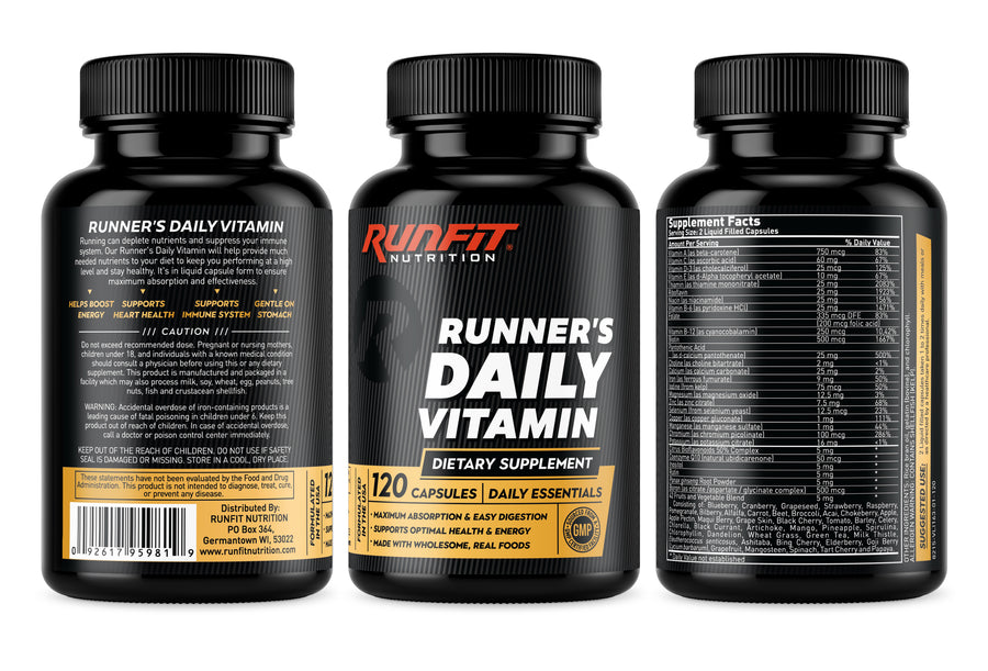 Runner's Daily Vitamin - RunFit Nutrition