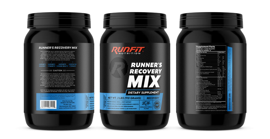 Runner's Recovery Mix - RunFit Nutrition - Running recovery