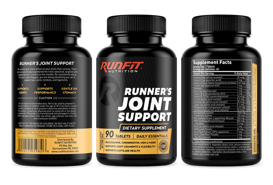 Runner's Joint Support - RunFit Nutrition - Joint supplement for runners
